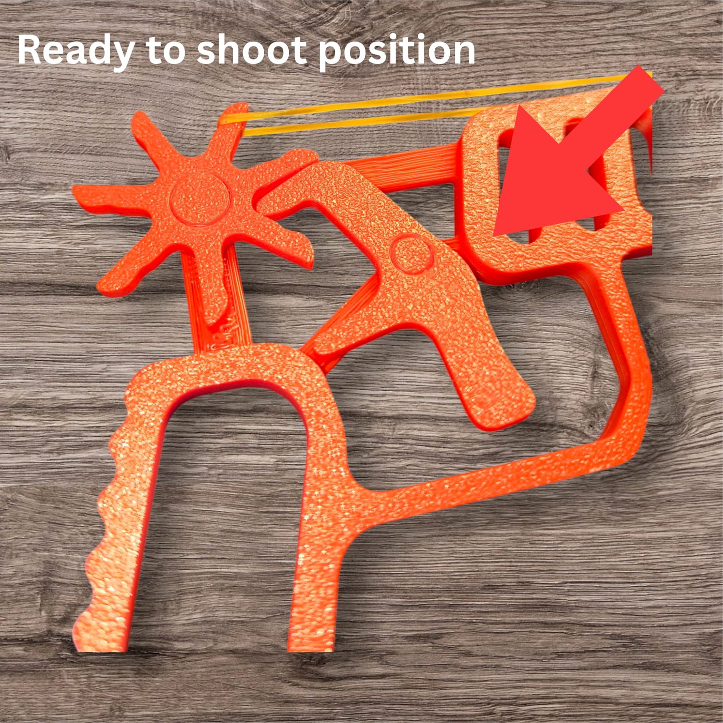 Red Rubber Band Gun – Classic Throwback Fun! 🔴🔫